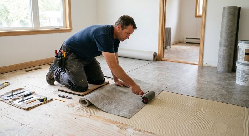 Sheet Flooring Installation in Mckinney, TX