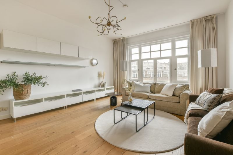 Dining Room with Engineered Wood