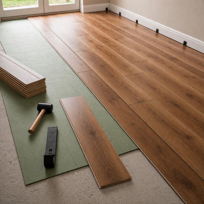 Laminate Floor Remodeling in Fredericksburg, VA