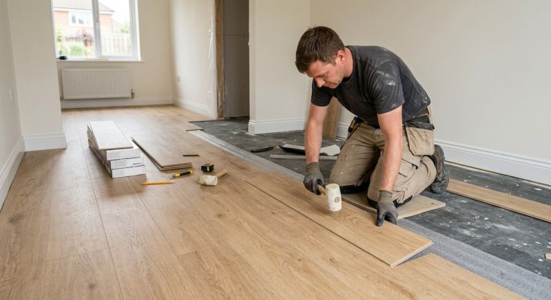 Linoleum Flooring Replacement in Frisco, TX