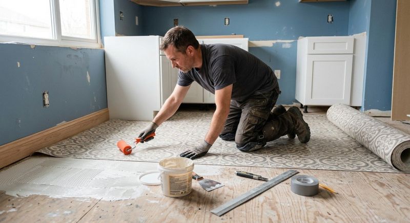 Sheet Flooring Installation in Granbury, TX